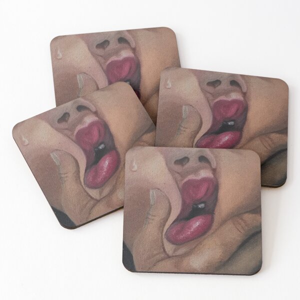 Item preview, cry face oil painting designed and sold by tintacarmesim.