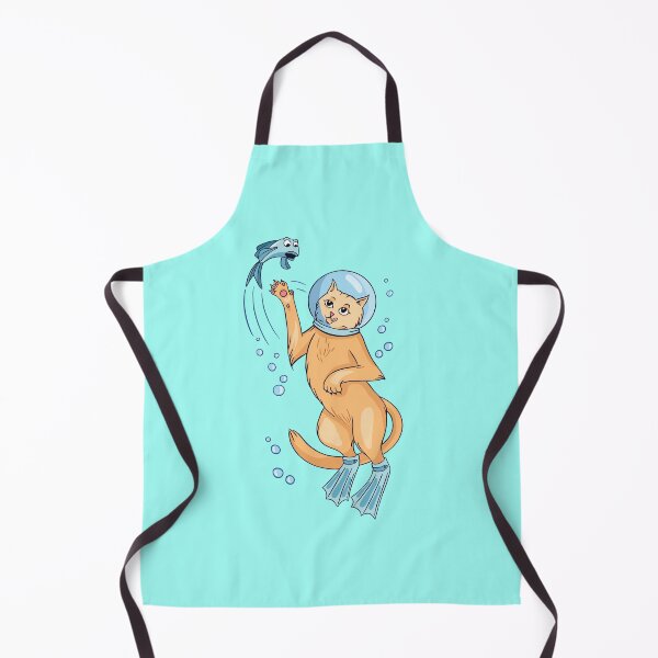 Item preview, Crazy Scuba Cat designed and sold by youngdstag.