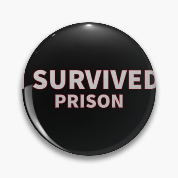 Item preview, I Survived Prison for released inmates, ex-convicts. designed and sold by Gold Wings Tees.