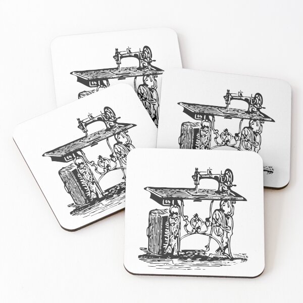Item preview, Antique Sewing Machine Vintage Design designed and sold by Vintage-TM.