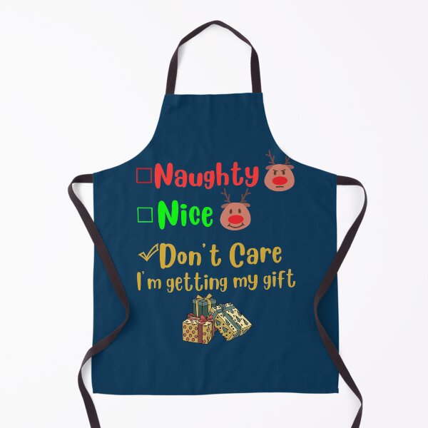 Item preview, Naughty nice don't care funny christmas joke designed and sold by GoodyLeo.