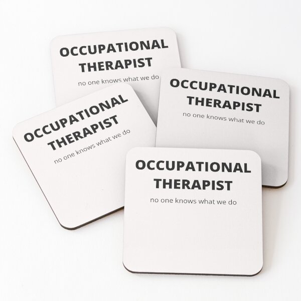 Item preview,  occupational therapist #2 - no one knows what we do (black) designed and sold by Millenial Designs.