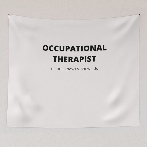 Item preview,  occupational therapist #2 - no one knows what we do (black) designed and sold by Millenial Designs.