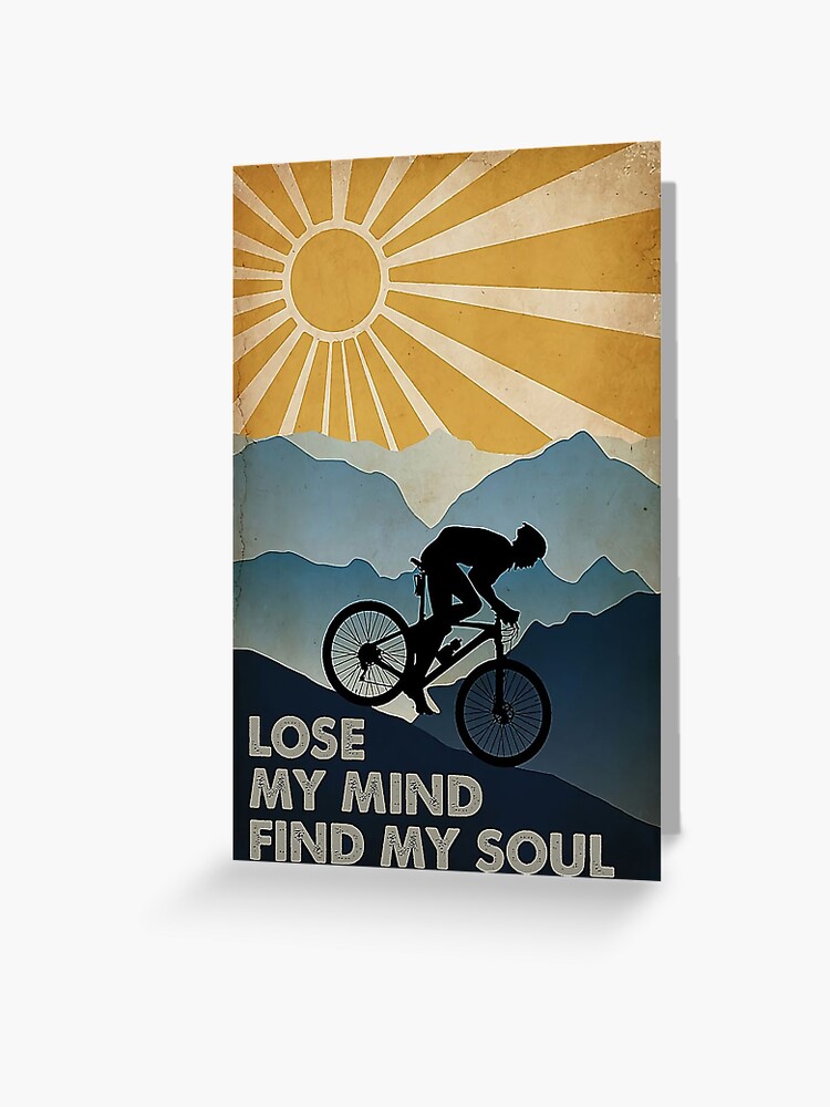 Find My Soul Retro Cycling  Greeting Card for Sale by SeanRichar |  Redbubble