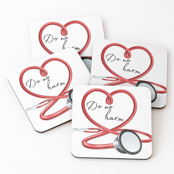 Item preview, Do No Harm Heart Stethoscope designed and sold by miTeless seDign.