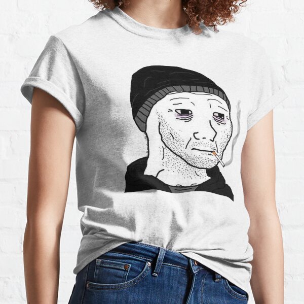 Doomer Wojak Meme Shirt Nihilism Loneliness T Shirt