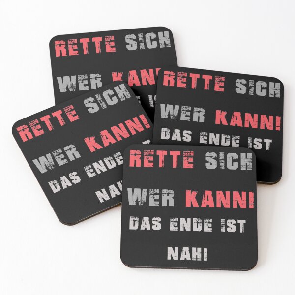 Item preview, Save yourself who can, funny gift idea, cool saying designed and sold by ThommyBLN.