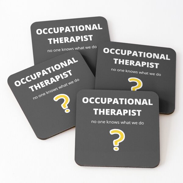Item preview,  Occupational Therapist #2 - No one knows what we do (white) designed and sold by Millenial Designs.