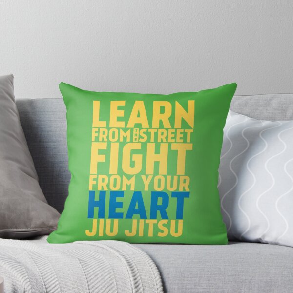 Item preview, Learn from the street Jiu Jitsu RED designed and sold by crouchingpixel.