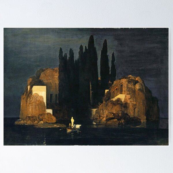 Item preview, Arnold Böcklin - Isle of the Dead (1880) designed and sold by HistoryRestored.