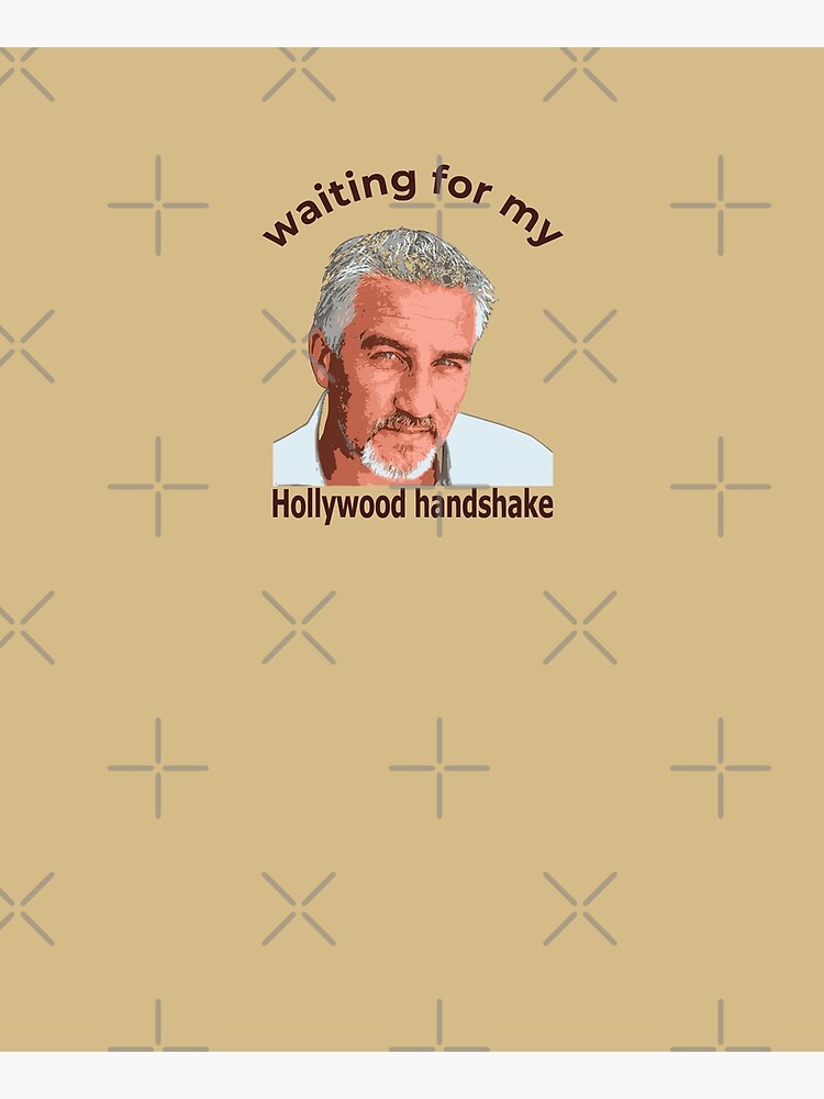 " paul Hollywood Handshake gift" Apron for Sale by shimodesign Redbubble