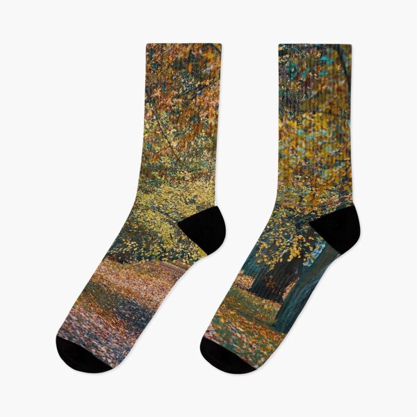 Item preview, Autumn leaves in a London park designed and sold by David Milnes.