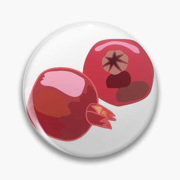 Item preview, Pink pomegranate statement art designed and sold by orangerinka.