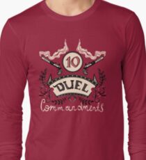 Ten Duel Commandments Long Sleeve T-Shirt