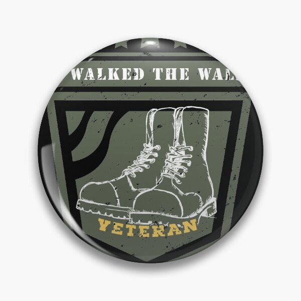 Item preview, I Walked the Walk, Combat Boots for Veterans designed and sold by Gold Wings Tees.