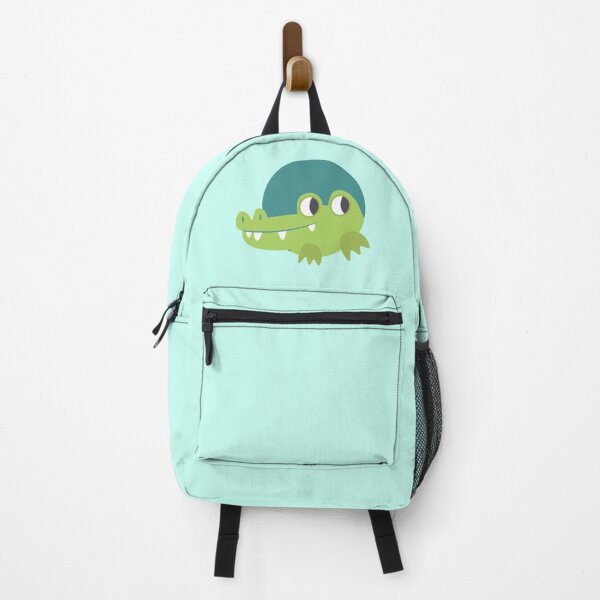 Item preview, Uber cute green circle crocodile designed and sold by jasmineberry.
