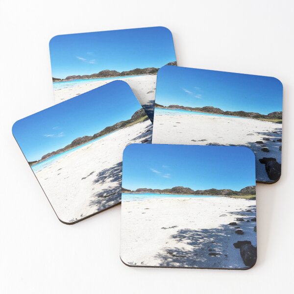 Item preview, Blue ocean, sandy white beach of Norway designed and sold by Digibee.