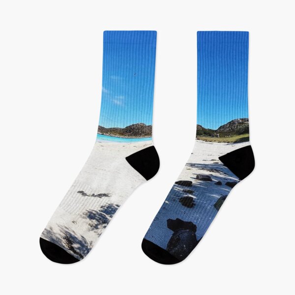 Item preview, Blue ocean, sandy white beach of Norway designed and sold by Digibee.