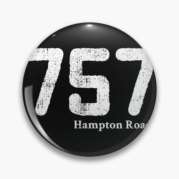 Item preview, 757 Hampton Roads Distressed Vintage Design designed and sold by Gold Wings Tees.