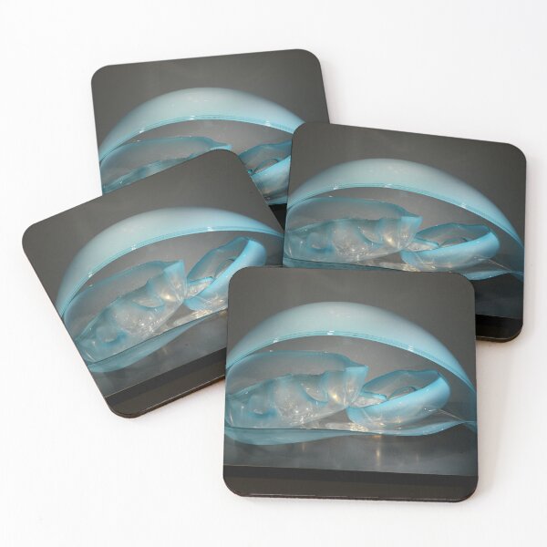 Item preview, blue glass designed and sold by jon  daly.