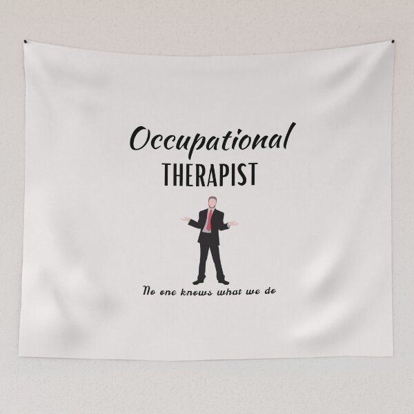 Item preview,  occupational therapist #4- no one knows what we do (black) designed and sold by Millenial Designs.