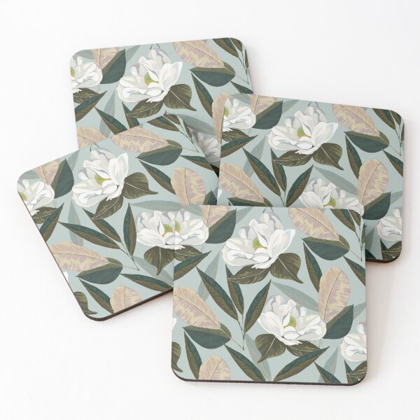Item preview, Magnolia (Blue) designed and sold by SmokeInTheWoods.