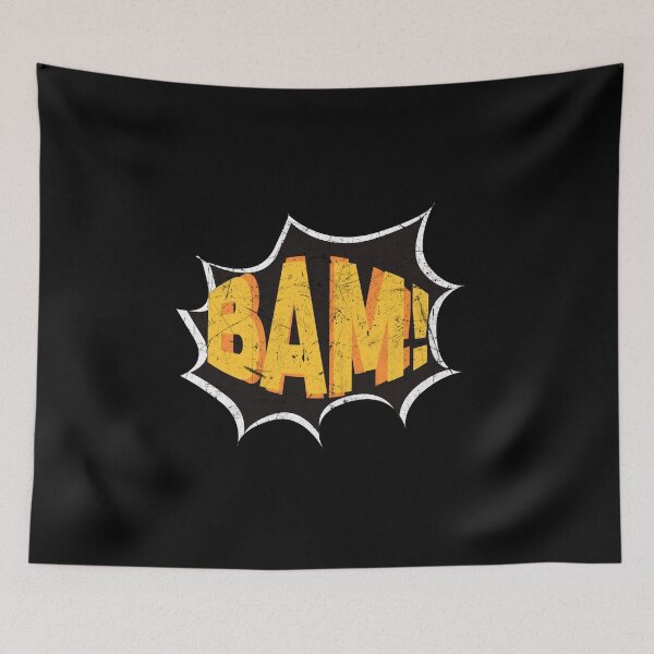 Item preview, Super Hero Comic Book Onomatopoeia. Bam! designed and sold by Gold Wings Tees.