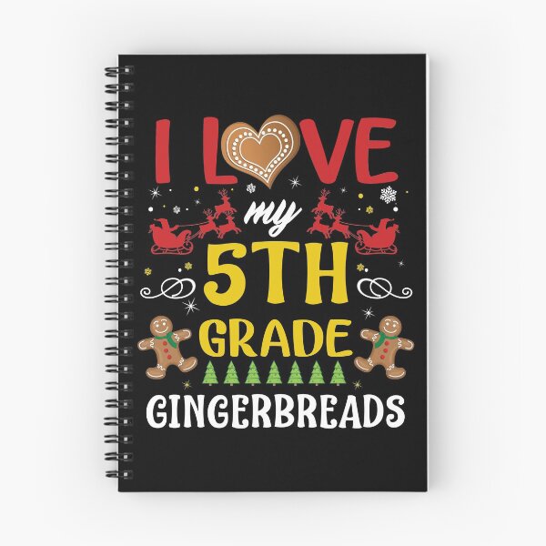 Item preview, I Love My 5th Grade Gingerbreads - 5th Grade Teacher Christmas designed and sold by Nrlifecreations.