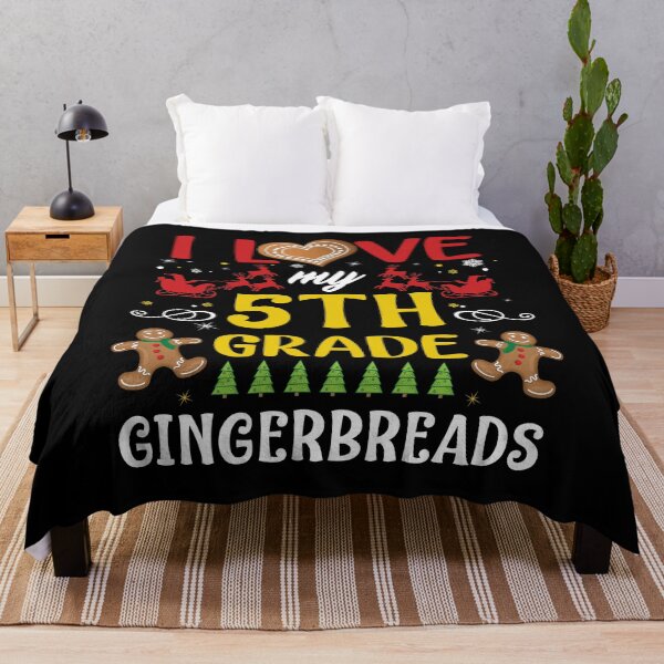 Item preview, I Love My 5th Grade Gingerbreads - 5th Grade Teacher Christmas designed and sold by Nrlifecreations.