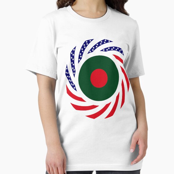 Item preview, Bangladeshi American Multinational Patriot Flag designed and sold by Carbon-Fibre Media.