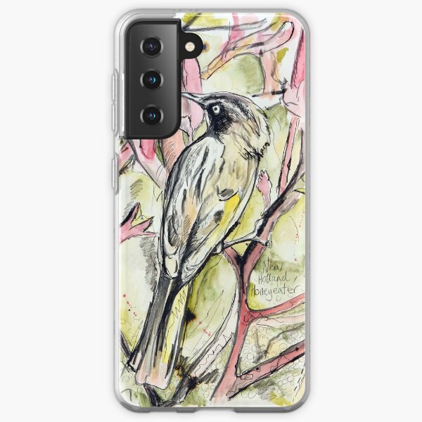 Méliphage New Holland Coque souple Samsung Galaxy