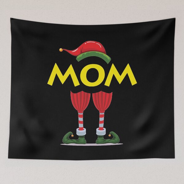 Item preview, Elf Mom, Christmas Elf, Moms Christmas Shirt designed and sold by Nrlifecreations.