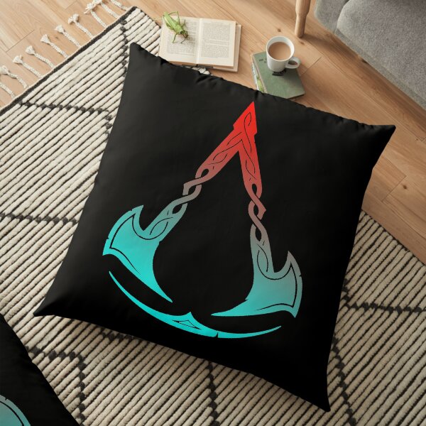 Assassin's Creed Valhalla Floor Pillow