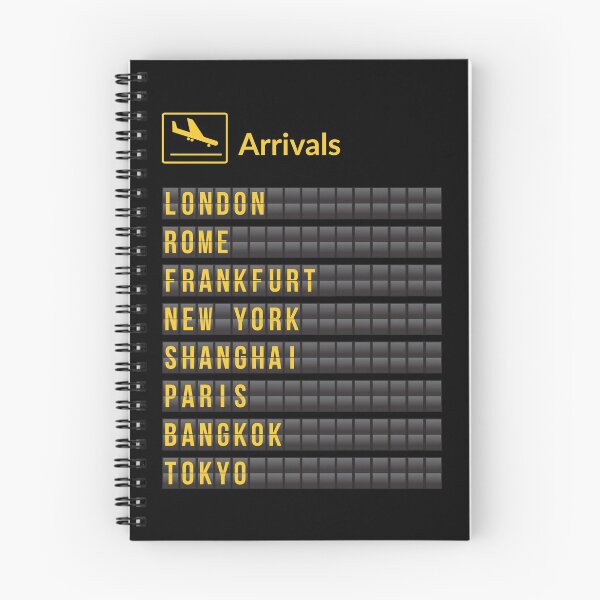 Item preview, Airport Board Arrivals designed and sold by anass002.