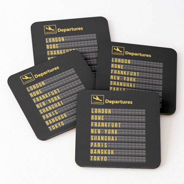 Item preview, Airport Board Departures designed and sold by anass002.