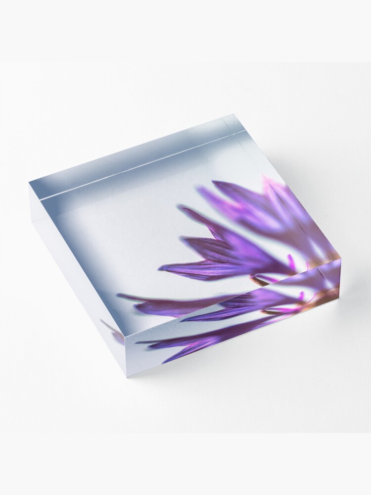 Alternate view of Flower Mystical Acrylic Block