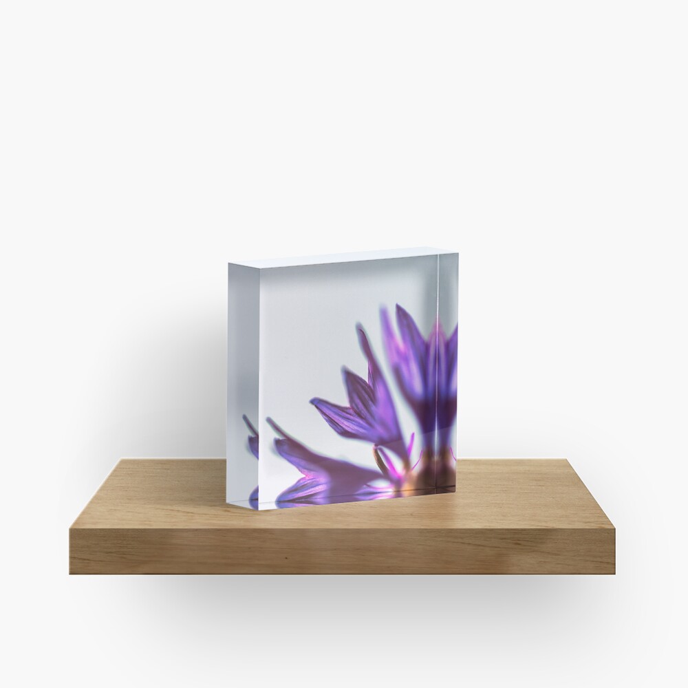 Flower Mystical Acrylic Block