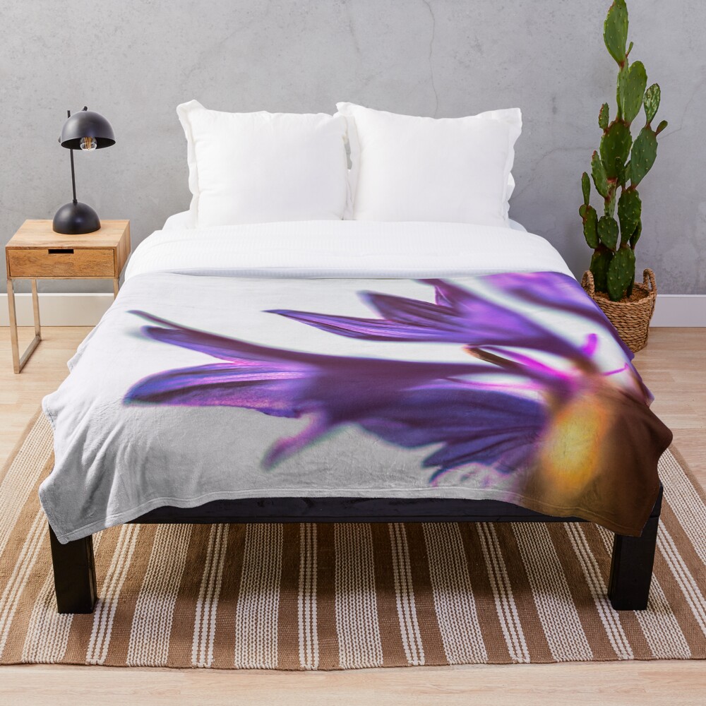 Flower Mystical Throw Blanket