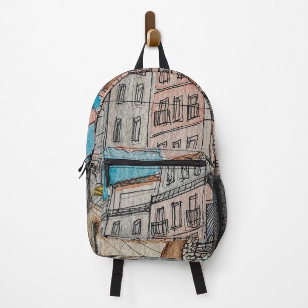 Item preview, coimbra watetcolor painting designed and sold by tintacarmesim.