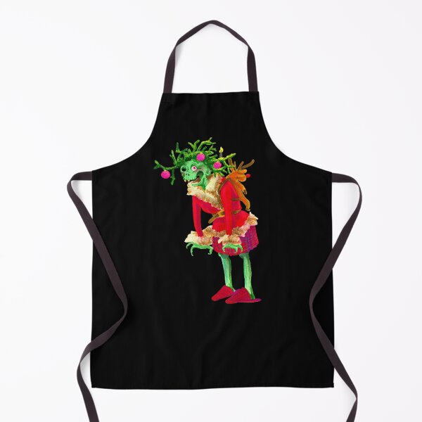 Item preview, Zombie grandma woman Christmas advent wreath designed and sold by tada-leipzig.