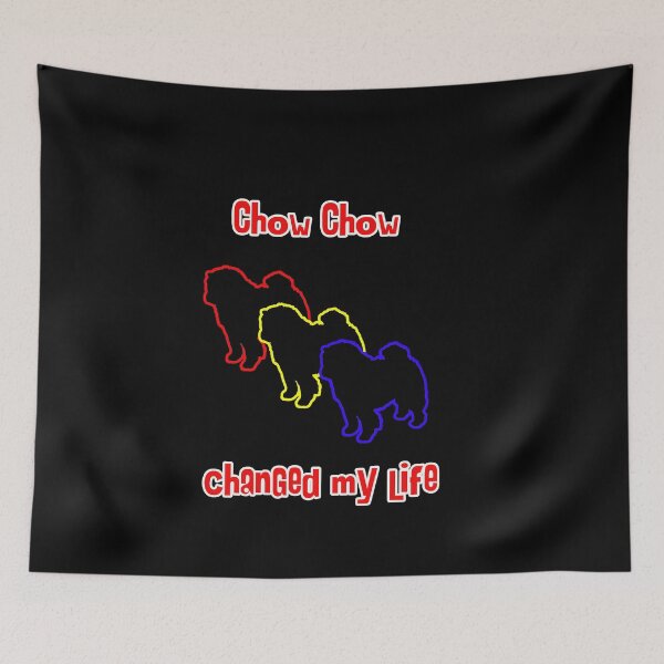 Item preview, Chow Chow Changed my Life - Dog Art dogs Silhouette - pet designed and sold by Coolstuff4you71.