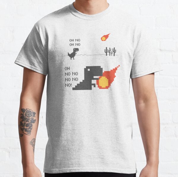 OFFLINE DINO GAME I SHOULD HAVE STAYED ONLINE Kids T-Shirt for Sale by  aydapadi