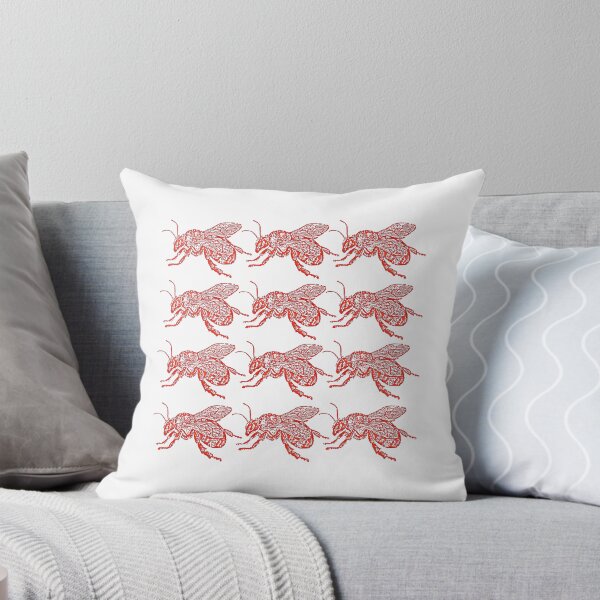 Item preview, a dozen red bees designed and sold by Paul Summers.