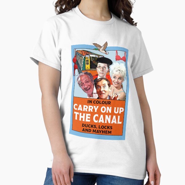 Item preview, Funny Narrowboat - Canalboat Gifts - Carry On Up The Canal - British Canals - UK Narrowboats designed and sold by happygiftideas.