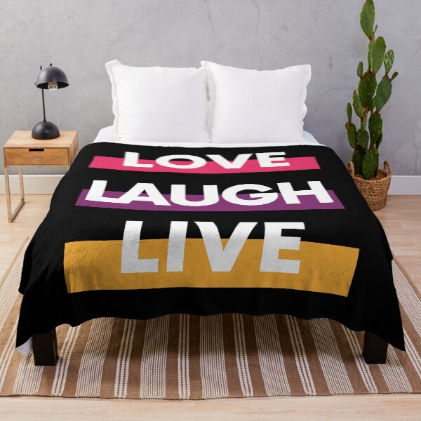 Item preview, Love Laugh Live designed and sold by Colorful Misfits.