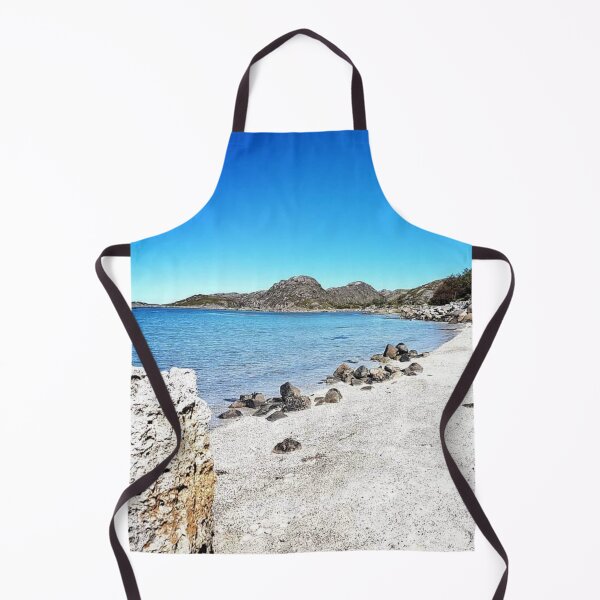 Item preview, Blue ocean, sandy white rocky beach of Norway designed and sold by Digibee.