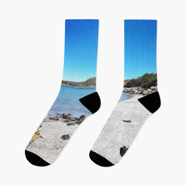 Item preview, Blue ocean, sandy white rocky beach of Norway designed and sold by Digibee.