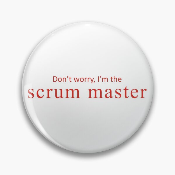 Item preview, Don't worry, I'm the scrum master designed and sold by svanaerschot.