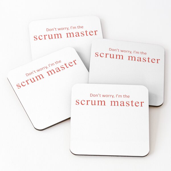 Item preview, Don't worry, I'm the scrum master designed and sold by svanaerschot.