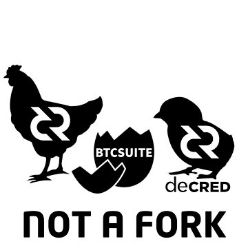 Artwork thumbnail, Not a fork © v2 (Design timestamped by https://timestamp.decred.org/) by OfficialCryptos